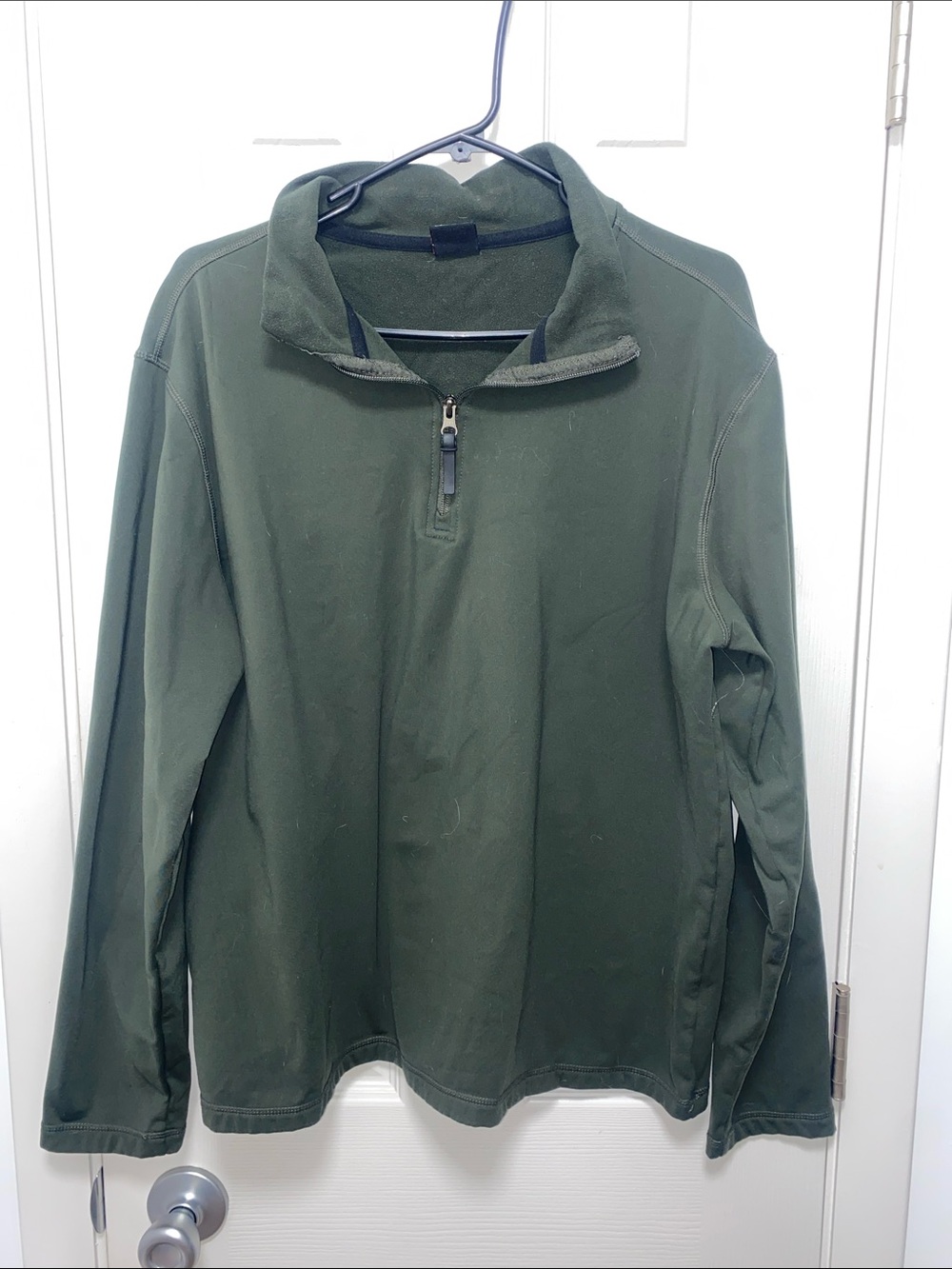 32° Heat Olive Green Fleece Pullover